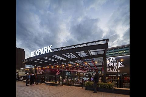 Boxpark Croydon entrance